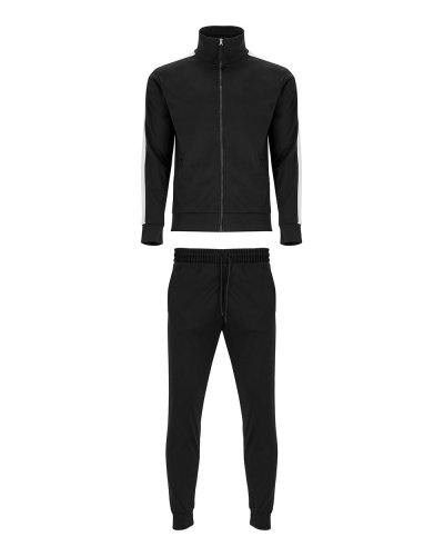 Tuta da ginnastica Creta Nero