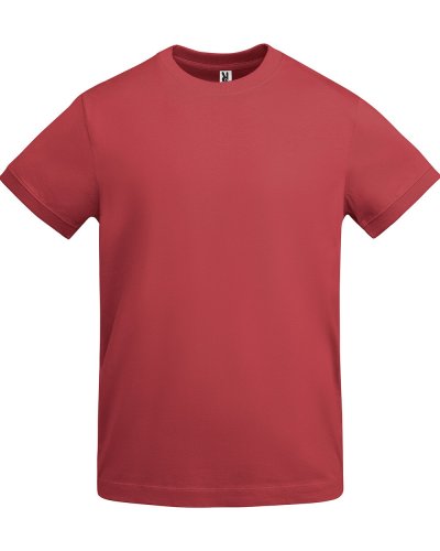 T-shirt spessa da uomo Veza Rosso Crisantemo
