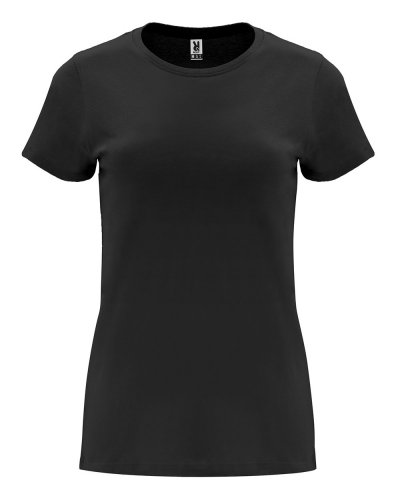 T-shirt manica corta Capri Nero