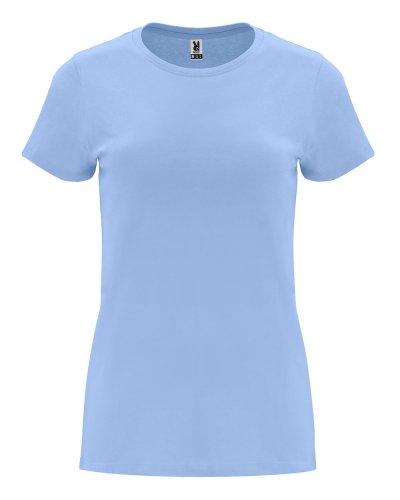 T-shirt manica corta Capri Celeste