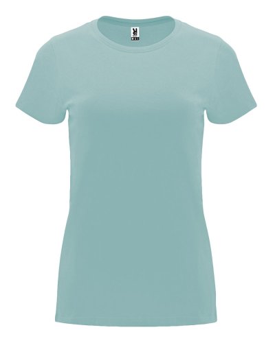 T-shirt manica corta Capri Blu Lavato