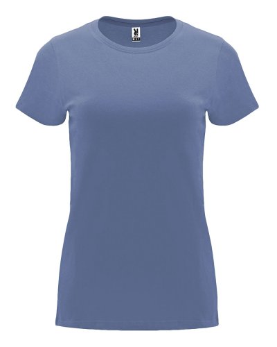 T-shirt manica corta Capri Blu Denim