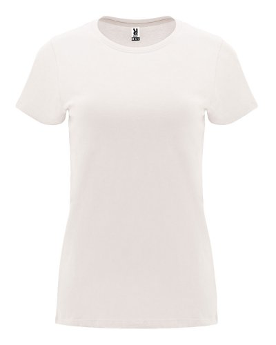T-shirt manica corta Capri Bianco vintage
