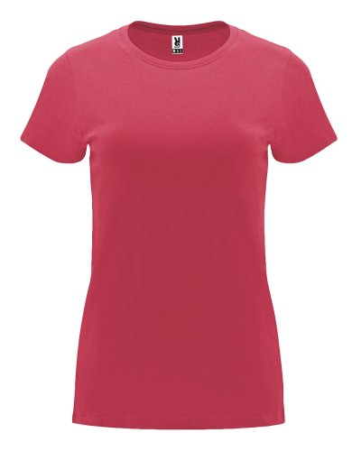 T-shirt manica corta Capri Rosso Crisantemo