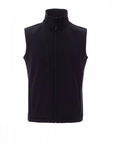 Gilet ergonomico softshell Glasgow Nero