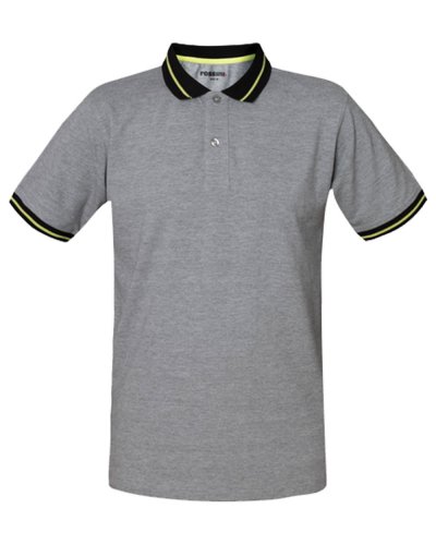 Polo mezza manica Milos Grigio