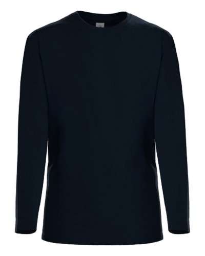 T-shirt Borneo manica lunga Blu