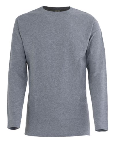T-shirt Borneo manica lunga Grigio