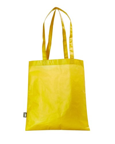 Borsa shopper in RPET Cleta Giallo