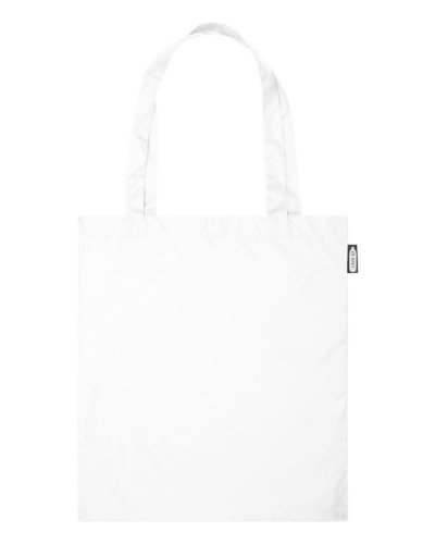 Tote bag Sai in PET riciclato Bianco