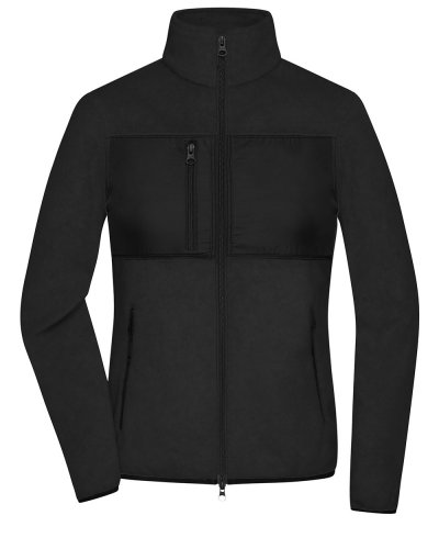 Ladies' Fleece Jacket Black / Black