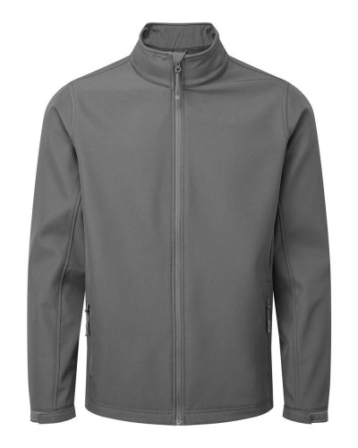 Men's Windchecker Printable & Recycled Softshell Jacket Dark Grey