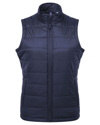 Gilet da donna imbottito leggero Navy