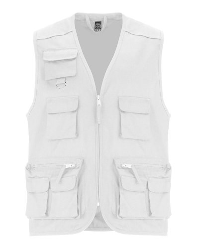 Gilet multiuso da lavoro Venera Bianco