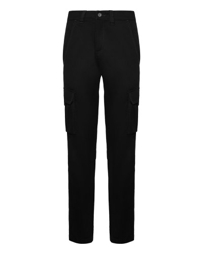 Pantaloni lunghi Daily Woman Stretch Nero