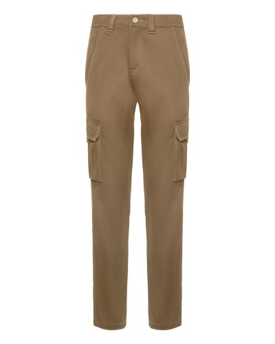 Pantaloni lunghi Daily Woman Stretch Cammello