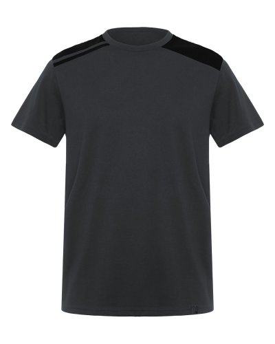 T-shirt manica corta Expedition Piombo/Nero