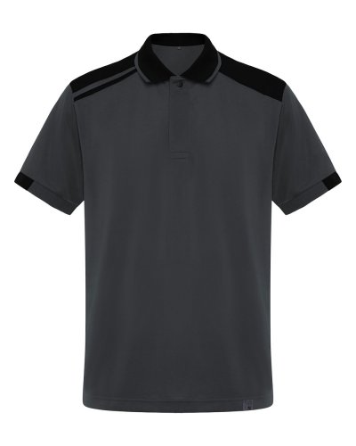 Polo a maniche corte Samurai Piombo/Nero