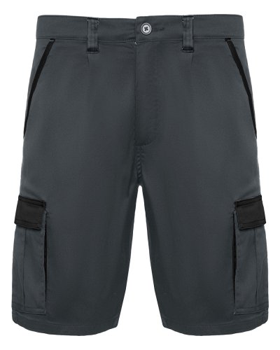 Pantaloncini in colori combinati Tahoe Piombo/Nero