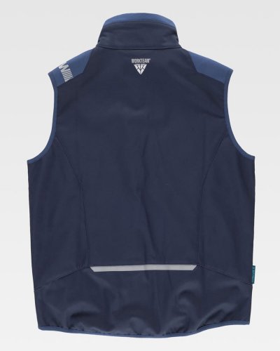 Gilet Workshell bicolore