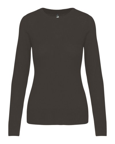 Maglione donna girocollo Dark Grey