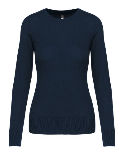 Maglione donna girocollo Navy