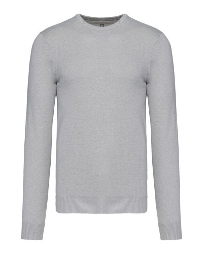 Maglione uomo girocollo Grey Melange
