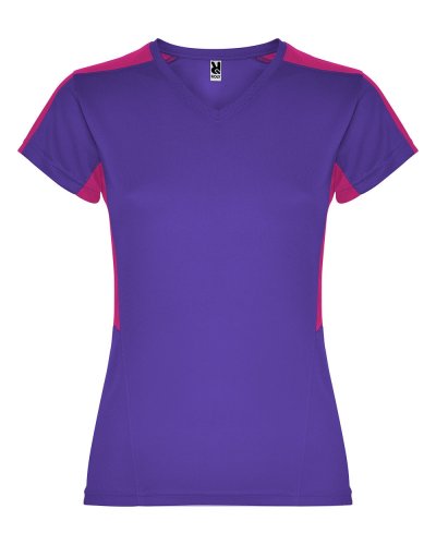 T-shirt tecnica Suzuka Mora / Rosa orchidea