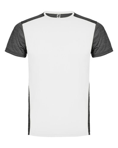 T-shirt tecnica manica corta Zolder Bianco / Nero Vigorè