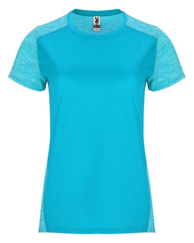 T-shirt tecnica manica corta Zolder Woman Turchese / Turchese Vigorè