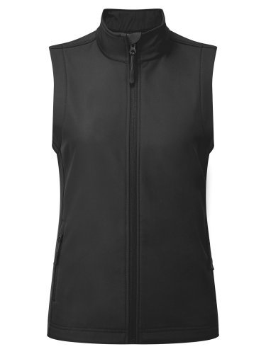 Chaleco Softshell Mujer Reciclado Impermeable, Cortavientos