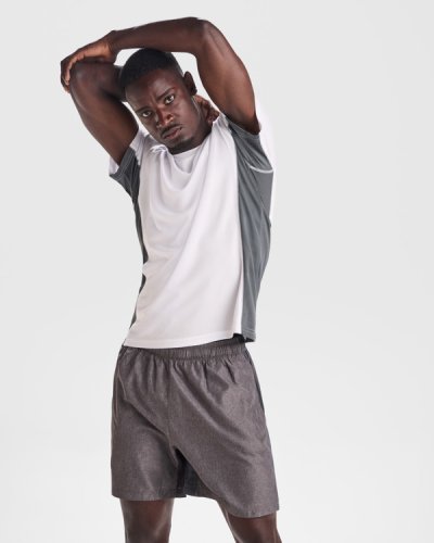 T-shirt tecnica Shanghai  in poliestere, girocollo, modern fit