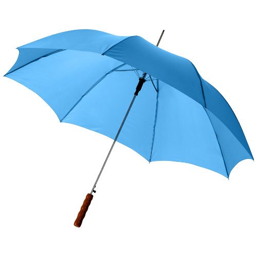 Parapluie 23" à ouverture automatique avec poignée en bois lisa