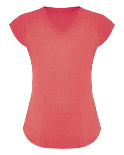 T-shirt tecnica multisport Avus Corallo Fluo