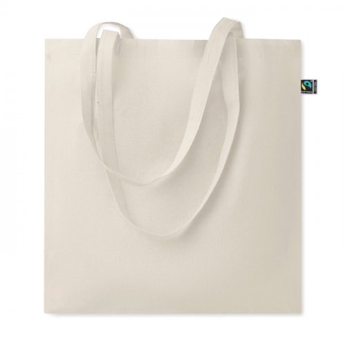 Shopper in cotone Osole + Beige