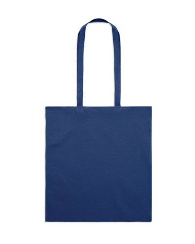 Shopper in cotone TURA COLOUR Blu