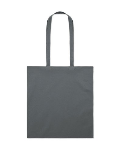 Shopper in cotone TURA COLOUR Grigio Scuro