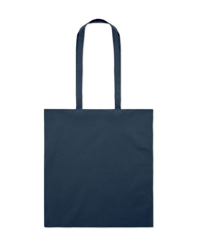 Shopper in cotone TURA COLOUR Dark Navy