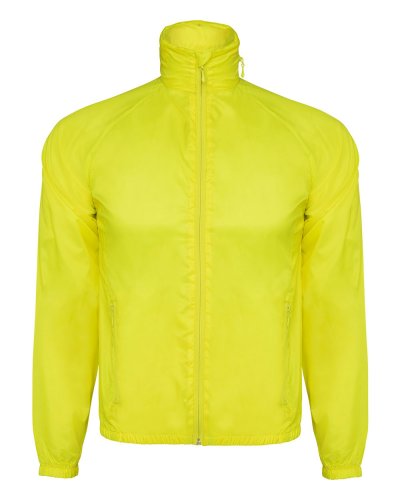 Giacca a vento in tessuto tecnico Kentucky Giallo Fluo
