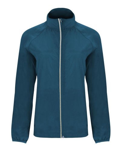 Giacca a vento in tessuto tecnico leggero Glasgow Woman Blu chiaro di luna