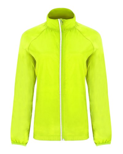 Giacca a vento in tessuto tecnico leggero Glasgow Woman Giallo Fluo
