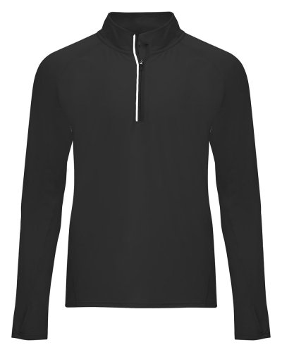 Maglia tecnica manica lunga raglan Melbourne Nero