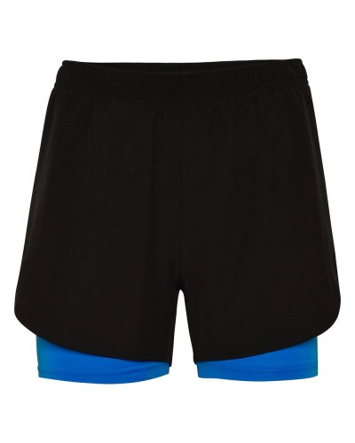 Pantaloncini sportivi da donna Lanus Nero / Royal