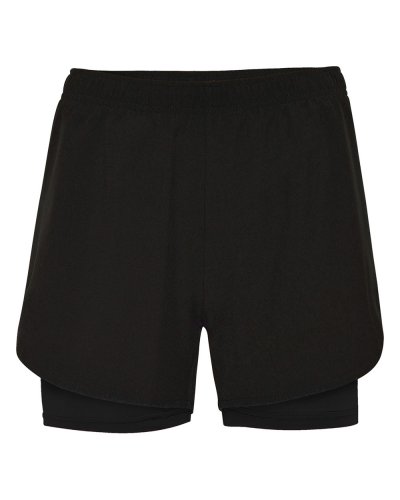 Pantaloncini sportivi da donna Lanus Nero / Nero