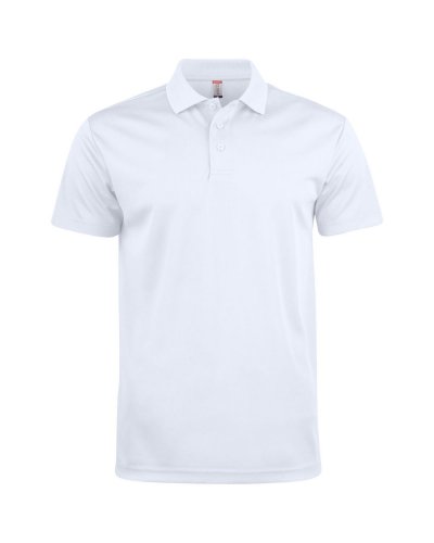Polo Basic Active Bianco