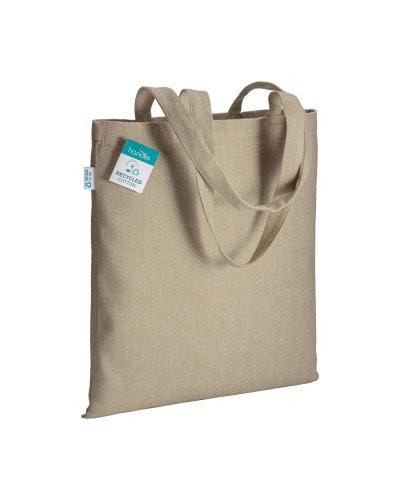Shopper in cotone riciclato Naturale