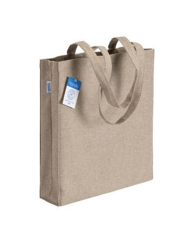 Shopper in cotone riciclato Naturale
