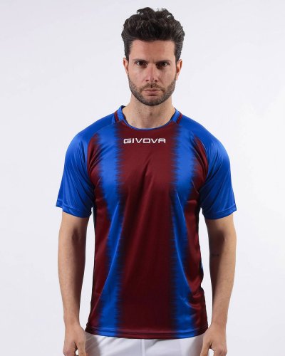 Maglia da calcio Shirt Stripe Azzurro/Granata