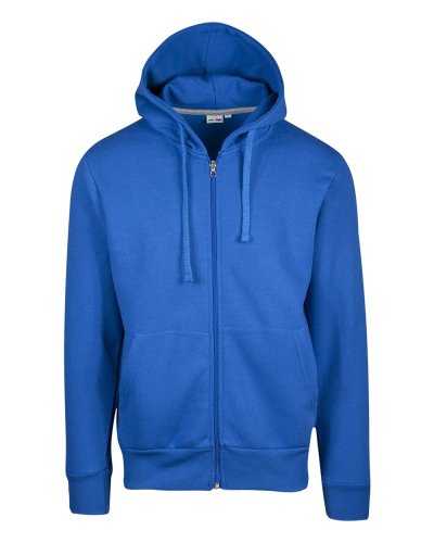 Felpa French Terry con cappuccio zip lunga Royal Sport