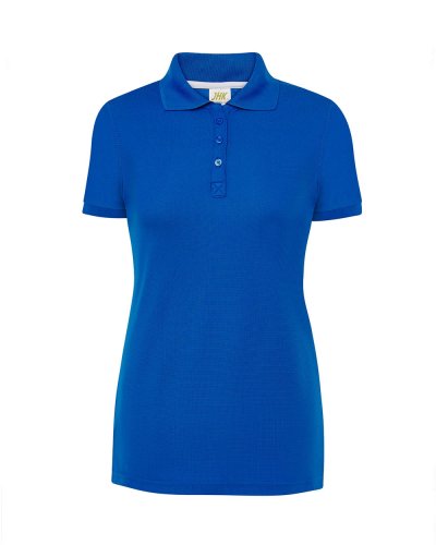 Polo Donna sport piqué Royal Blue